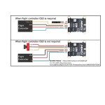 JHEMCU 2.5W VTX 5.8G 40CH Adjustable FPV Transmitter Built-in Microphone Heat Sink 2-6S 30X30mm for RC Airplane FPV Long Range